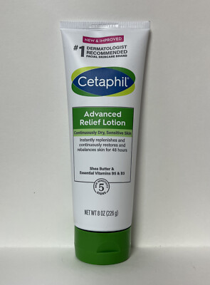 Cetaphil Advanced Relief Lotion W/ Shea Butter and Vitamins B5 & B3-8oz.