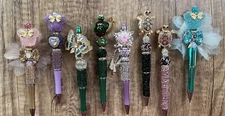 Custom beaded pens. Bling! Luxury Inspired! Gifts. Basket filler. Journal. teen