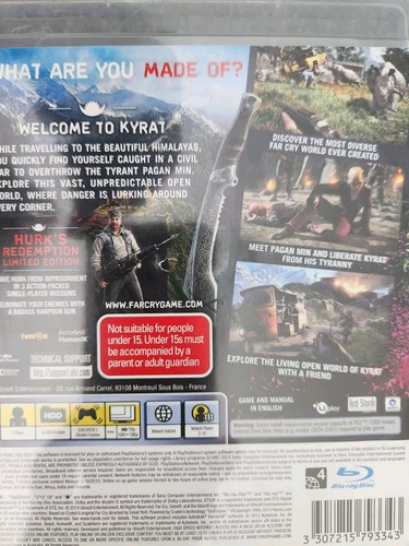 Far Cry 4 Limited Edition PlayStation 4, PAL, Manual CIB, FREE Bubble wrap POST - Picture 5 of 5