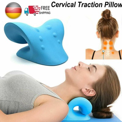Nackenwolke Nackenstütze Nackenstrecker Neck Massagegerät Kissen Ergonomischer,