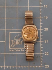 Vintage 1970's Men's Bulova Accutron 2181 w/ Tuning Fork  Wrist Watch Union Oil