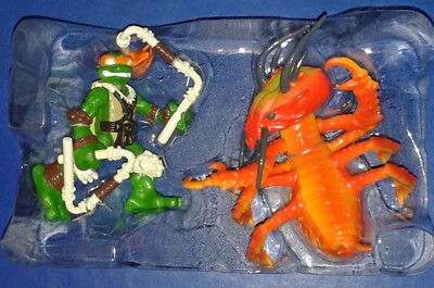 2008*MINI MUTANTS MIKE vs CHOMPER BUG (KOMPLETT)*TMNT NINJA TURTLES KOMBINIERT P&P