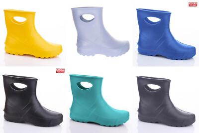LEMIGO leichte EVA Gummistiefel ''Garden'' mit Filzeinlage Garten