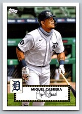2021 Topps - 1952 Redux SP HOF Miguel Cabrera #T52-2 Base