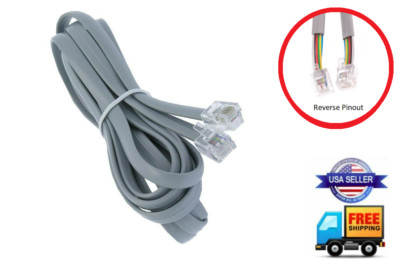 REVERSE 6-PIN CABLE REMOTE WIRE CONTROL CORD FOR CRAFTMATIC ADJUSTABLE BED 