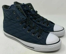 Converse All Star Chuck Taylor Quilted Vintage Shoes Blue 149453C Mens Sz 4.5