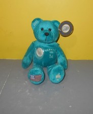 Timeless Toys Collectible Bean Plush Quarter Bear State of Vermont w/ Tag