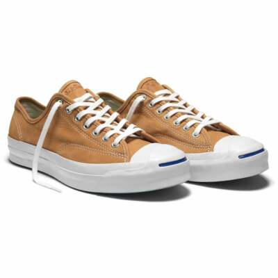 NIB $125 Converse Jack Purcell Signature Ox Luggage Tan 151448C US