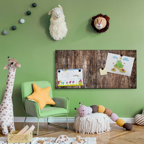 banjado Design Magnetwand Motiv Pinnwand Magnettafel Altes Holz - Bild 7 von 23