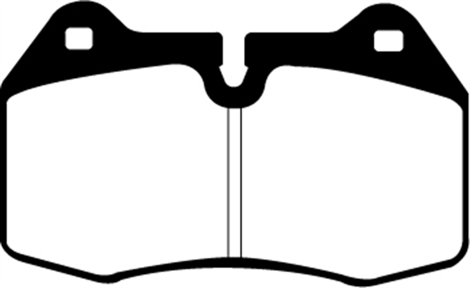 EBC Redstuff Ceramic Brake Pad Set Front for BMW / Nissan / Maserati / Ferrari