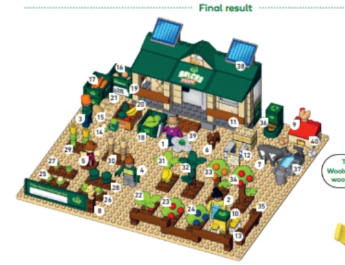 Woolworth lego sales