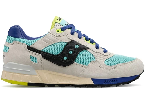 Saucony Shadow 5000 Cream Beige Aquamarine S70665-7 sz 11.5 Men's
