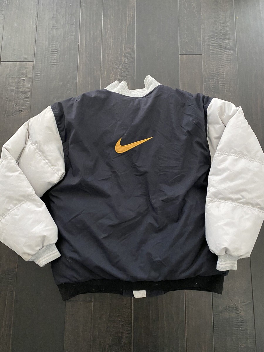 Nike Down Puffer Jacket Embroidered Vintage NME920220 KL4
