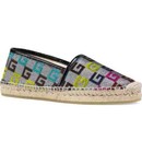 100% AUTHENTIC NEW WOMEN GUCCI PILAR G LOGO ESPADRILLE SNEAKERS US 8.5 D — photo 2