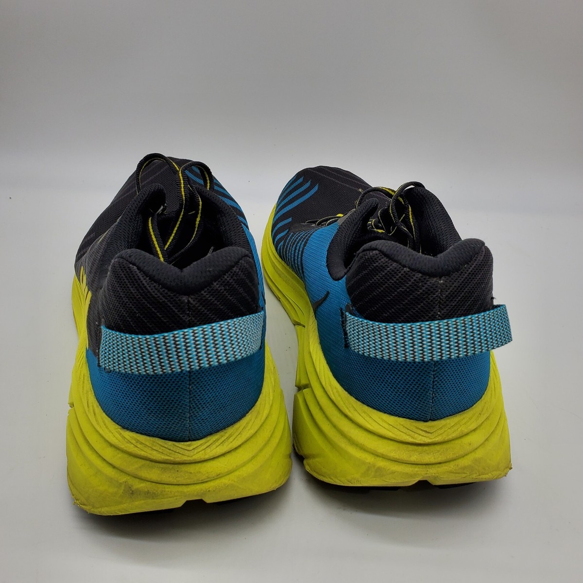 Hoka One One Mens Rincon 1102874 Black Citrus Running Shoes  display picture 1
