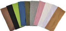 5 Assorted Underscarf Tube Caps Hijab Accessories Random Colors Medium Size
