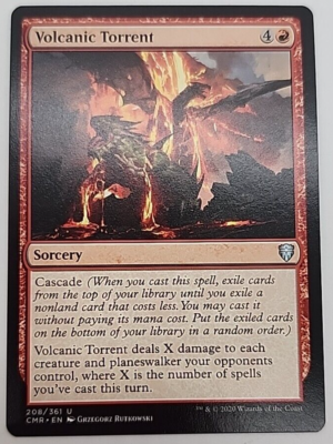 MTG - Volcanic Torrent - Commander Legends (208/361) Regular