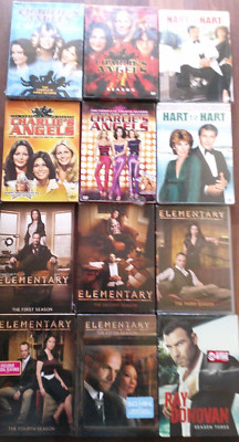 DETECTIVE SERIES-Var Seasons-Charlies Angels, Hart to Hart, Elementary, Donovan