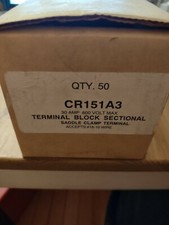 SQUARE D CR151A3 Clamp Blocks 30 Amp - Box of 50