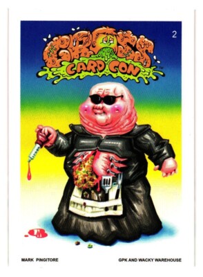 2022 GARBAGE PAIL KIDS GROSS CARD CARD CON ARTIST AUTOGRAPHED SET