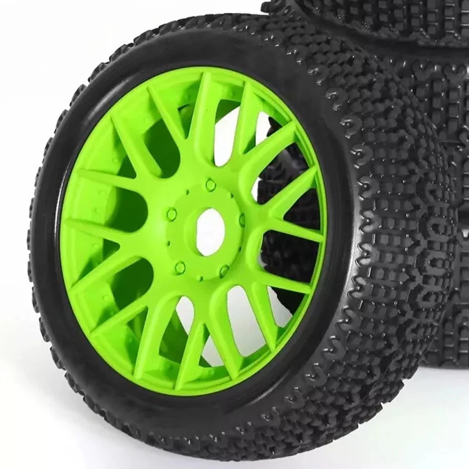 1/8 Scale RC Off Road Buggy Tires Wheel 17mm Hex for ARRMA Typhon 110mm - Image 4 of 4