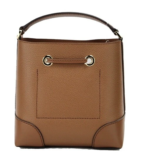 Nuovo Michael Kors Mercer piccolo cordino in pelle borsa a secchio bagaglio sacchetto polvere