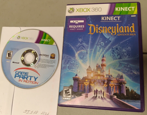 Xbox 360 Kinect Game Bundle Lot Of 8 Dance, Sports, Adventures Tested - Picture 2 of 4