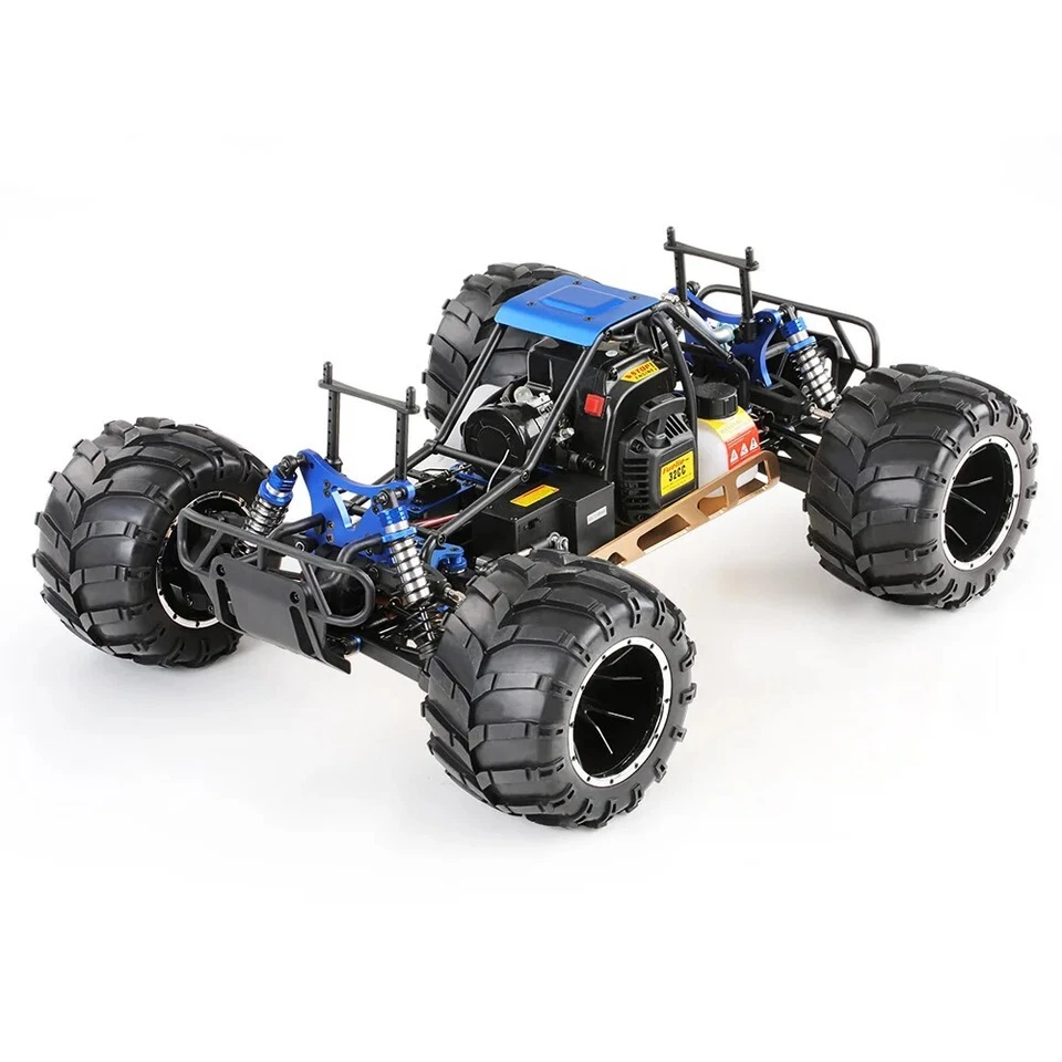 HSP Warrior MXT-5 Petrol Large Scale 1:5th RC Monster Truck Car With Metal Gears - Image 4 of 4