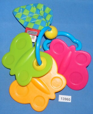 TINY LOVE Butterfly Baby Teeth Ring Rattle