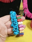 Turquoise Pink Howlite Chunky Southwestern  Tribal Spike Jewelry Lot Necklaces+ — photo 6