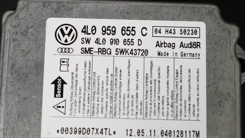 4L0910655D 4L0959655C Airbag Control Unit for Airbag Audi Q7 - Picture 4 of 4