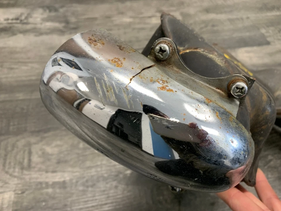 Honda VT500C Shadow 500 1985 OEM silenciador escape tubo medio pre cámara #3 Foto 3 de 4