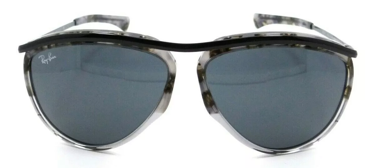 Ray Ban Sunglasses RB 2219 1286 R5 59 13 140 Aviator Olympian Grey
