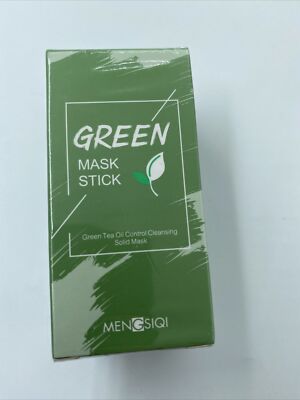 MENGSIQI  Mask Stick Green Tea Oil Control Cleansing Solid Mask 40g