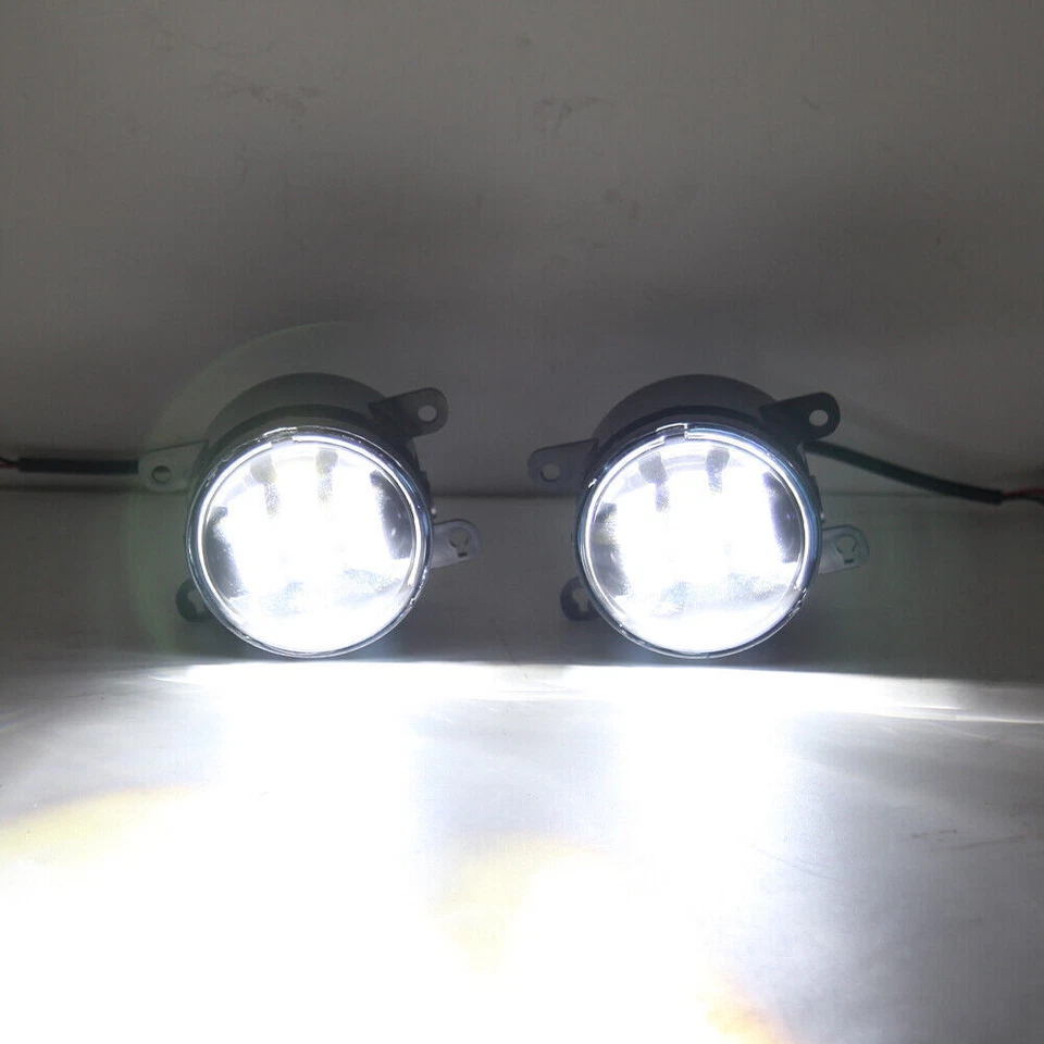 For 2015-2017 Ford Mustang Fog Lights Turn Signal Lamp Assembly w/Cover Wire Kit - Image 3 of 4