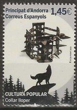 Spanish Andorra 2020 - Popular Cultures, Wolf Collars - MNH