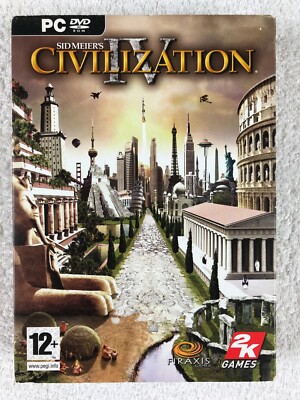 Sid Meier's Civilization IV 4 - Windows PC - Komplett - DVD-ROM - Schuber