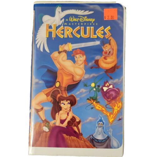 Hercules (1997) VHS Clam Shell A Walt Disney Masterpiece Collection Clamshell
