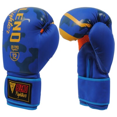 BOXHANDSCHUHE PROFI MMA BOXSACK TRAINING BLEND FIGHTER
