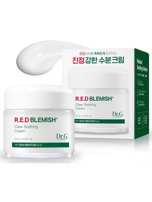 Dr.G Red Blemish Clear Soothing Moisturizer Face Cream, 70ml - Korean Skincare