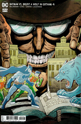 Batman vs. Bigby! A Wolf in Gotham Nr. 4 (2021), Card Stock Variant Cover, new