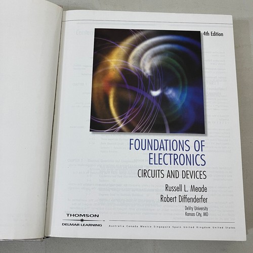 Foundations of Electronics Circuits and Devices 4th Edition Meade with Sealed CD - 第 3/10 張圖片