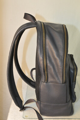 ブラック☆COACH☆WEST BACKPACK F23247 COACH NEW YORK West Backpack Pebble Leather Model F23247