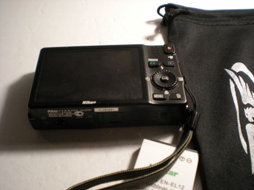 Nikon COOLPIX S6200 16.0MP 10x Digital Camera Black - Picture 8 of 15