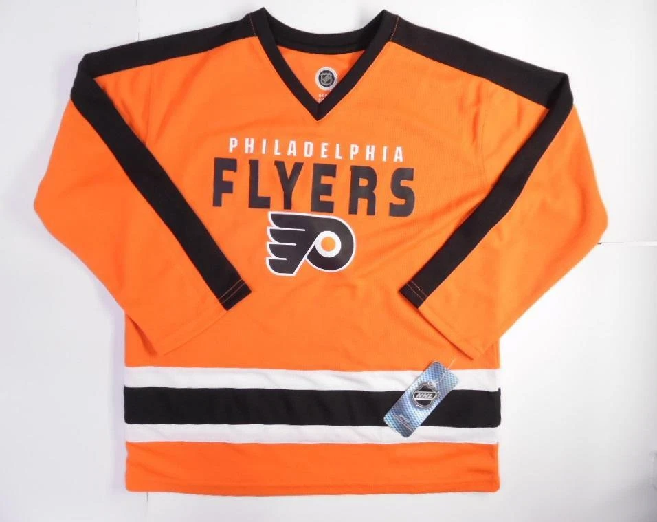 Official NHL Philadelphia Flyers Boys Jersey Size S 6 7 Orange