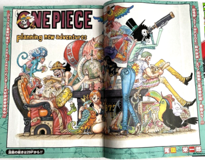 Weekly Shonen Jump 2019 No.17 ONE PIECE Front Cover Magazine Manga