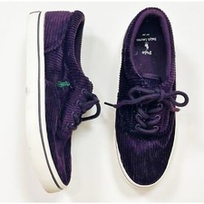 Polo Ralph Lauren Keaton Corduroy Sneaker Purple Kids 3