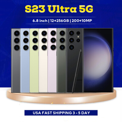 NEW Samsung Galaxy S23 Ultra 5G 256/512GB GSM CDMA FACTORY UNLOCKED US FAST SHIP