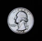1943-S Washington Quarter Gem BU