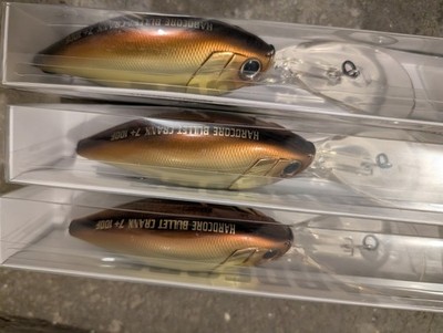 Lot of 3 Large Duel Hardcore 7+ Crankbaits, 2 Oz., Expected DiveRange20-27 Feet 